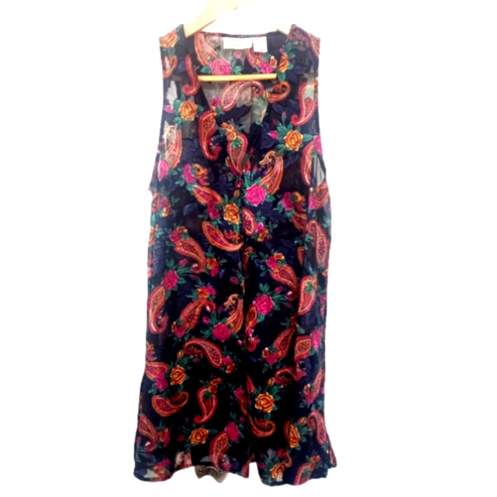 VICTORIA'S Secret Gold Label Vintage Sleeveless Night Shirt Size P/S